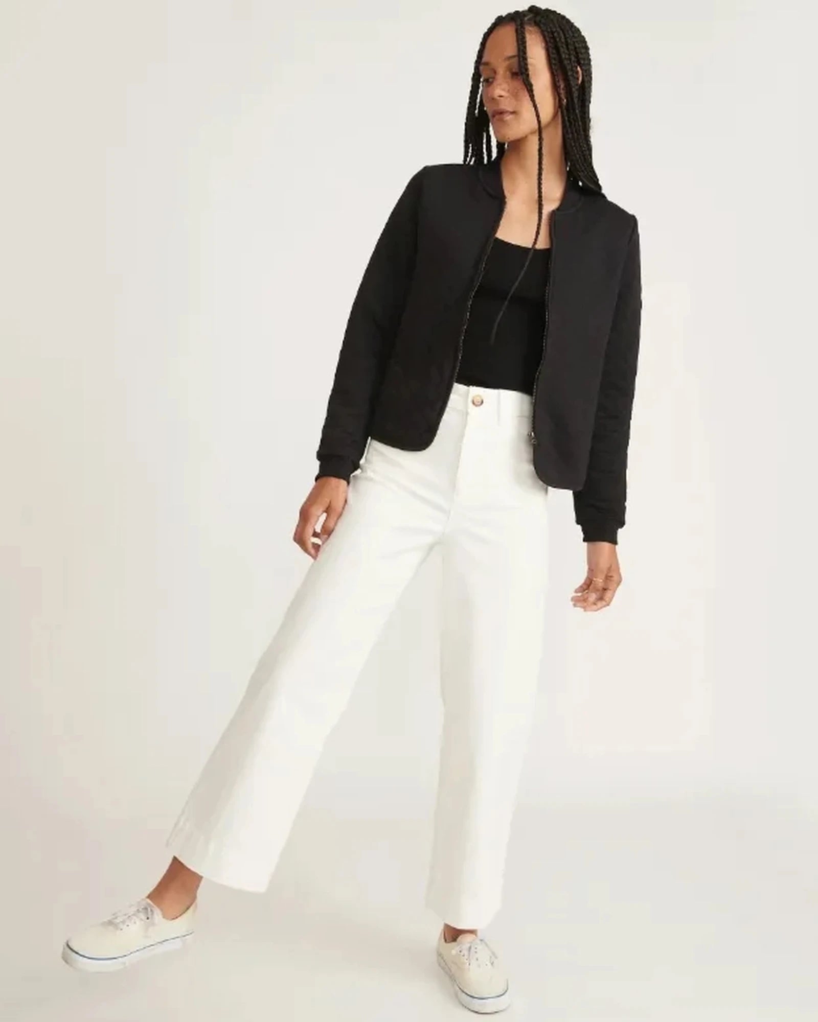 Custom quilted bomber jacket for women's teams - 1